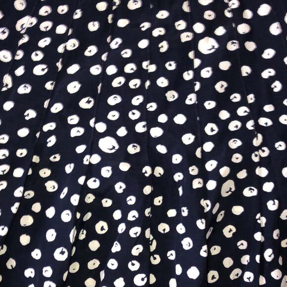 Vintage Studio by Michelle Stuart navy white Polkadot jacket & skirt size medium - Picture 11 of 12